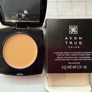 Avon Flawless Cream to Powder Foundation - natural beige